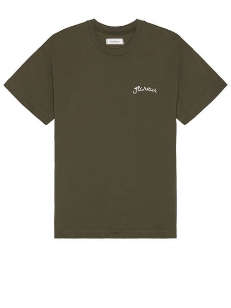 T-shirt Flâneur verde