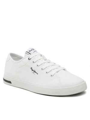 Chaussures de ville Pepe Jeans blanc