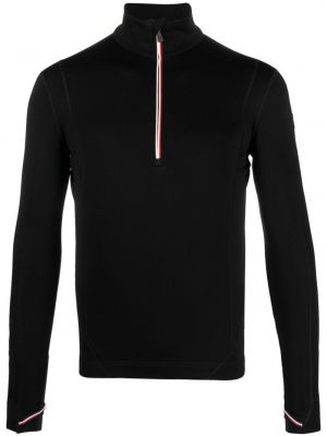 Bluza rozpinana w paski Moncler Grenoble czarna