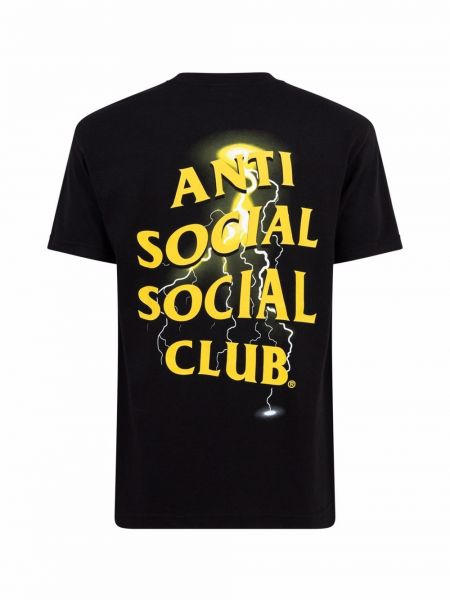 Marškinėliai Anti Social Social Club juoda