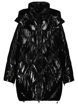 Дута шкіряна куртка Dolce & Gabbana, чорна