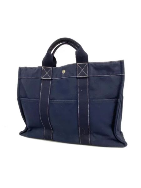 Retro shopper handtasche Hermès Vintage blau