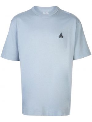 Camiseta con estampado Palace azul