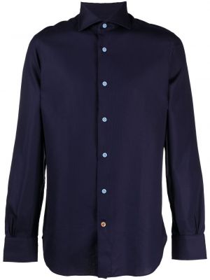 Camisa manga larga Mazzarelli azul