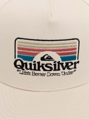 Pamučna kapa Quiksilver bež