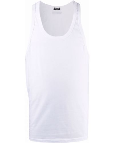 Camiseta sin mangas Dsquared2 blanco