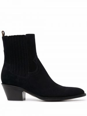 Ankle boots na obcasie Buttero czarne