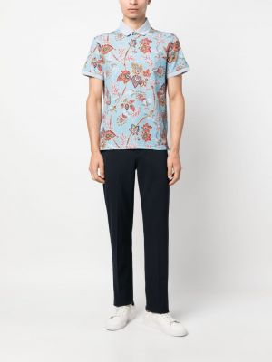 Polo krekls ar ziediem ar apdruku Etro