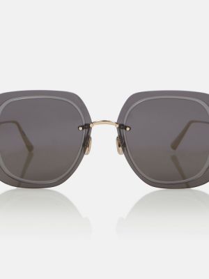 Oversize слънчеви очила Dior Eyewear сиво