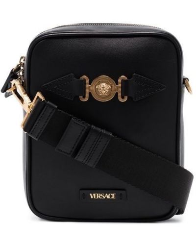 Кожени чанта Versace