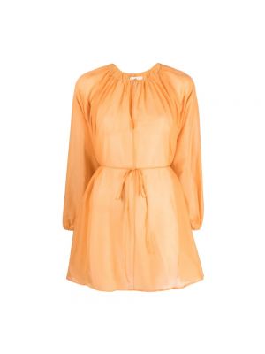 Pomarańczowa sukienka mini Manebi