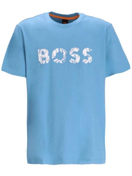 T-shirt Boss blå