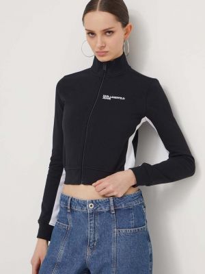 Суитчър с апликация Karl Lagerfeld Jeans черно