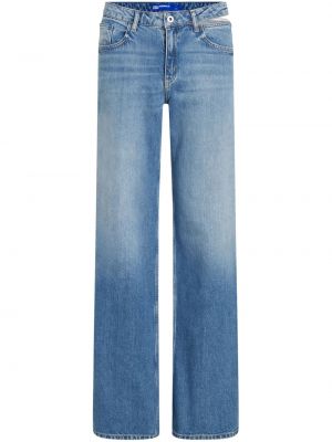 Proste jeansy relaxed fit Karl Lagerfeld Jeans