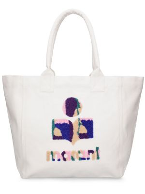 Bavlnená nákupná taška Isabel Marant