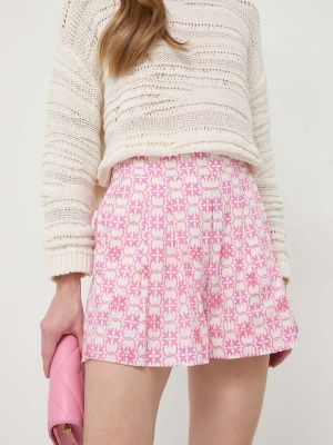Pamučne kratke hlače s printom Pinko ružičasta