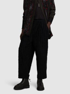 Leder stiefel Yohji Yamamoto schwarz