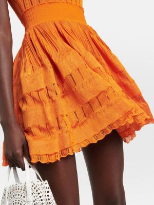 Φόρεμα Alaia πορτοκαλί