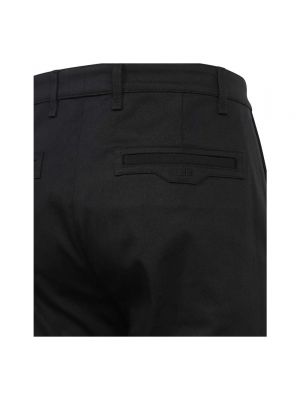 Pantalones chinos con bordado de algodón Fendi negro