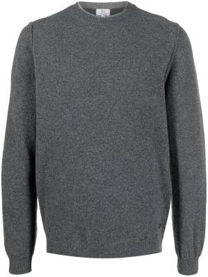 Sweatshirt mit rundem ausschnitt Woolrich grau