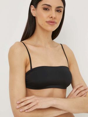 Grudnjak s printom Calvin Klein Underwear crna