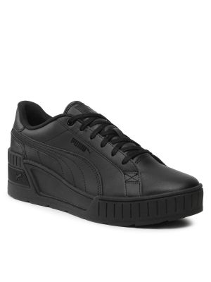 Sneakersy na koturnie Puma czarne
