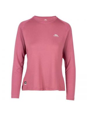 Базовая футболка с длинным рукавом Trespass розовая