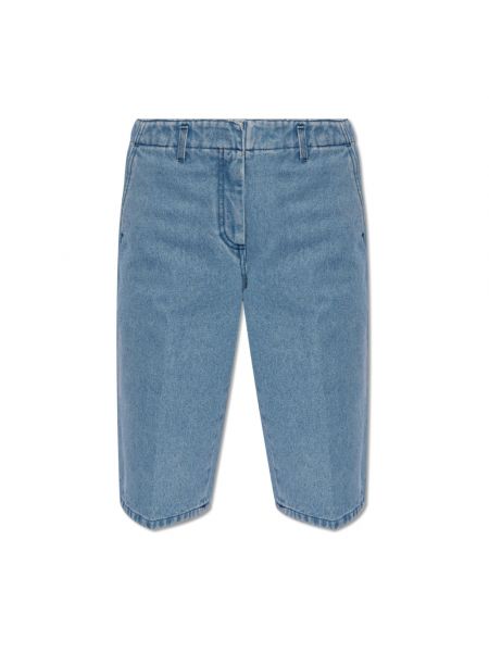 Jeans shorts Dries Van Noten blau