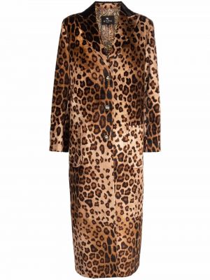 Abrigo con estampado leopardo Etro