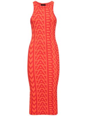 Šaty Marc Jacobs oranžové