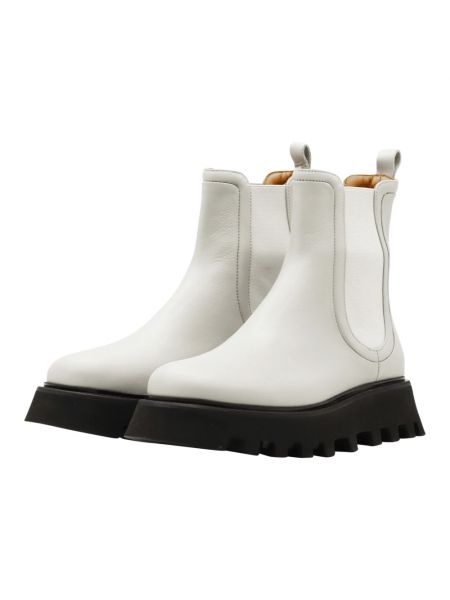Chelsea boots Pomme D'or blanc