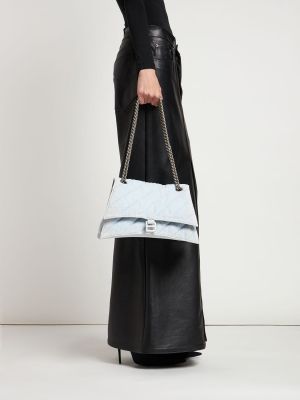 Pikowana torebka bawełniana Balenciaga