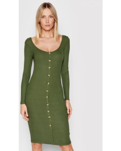 Brave Soul Hétköznapi ruha LDRJ-36AMELIE Zöld Slim Fit