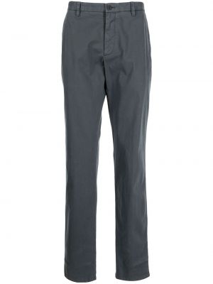 Pantalones chinos de cintura alta Giorgio Armani gris