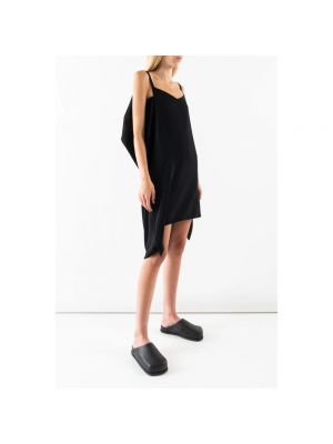 Mini vestido con escote cuadrado Mm6 Maison Margiela negro