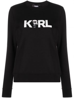 Sweatshirt Karl Lagerfeld svart