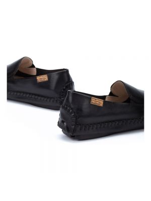 Loafers con cordones de cuero Pikolinos negro