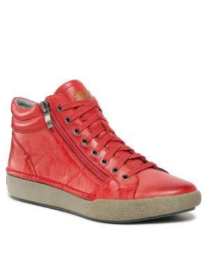 Sneakersy Josef Seibel czerwone