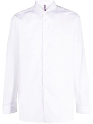 Памучна риза с принт Oamc бяло