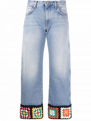 Jeans 7/8 Alanui blå