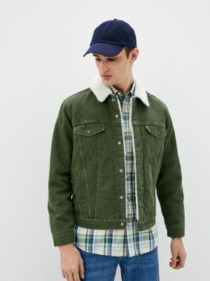Джинсовая куртка Levi’s®, зеленая