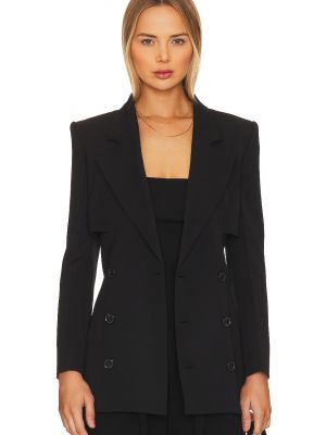 Приталенный пиджак Frame черный