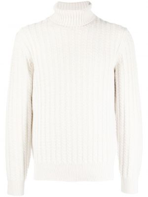 Sweter z kaszmiru Brioni biały