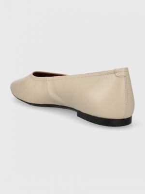 Bőr balerina cipők Vagabond Shoemakers bézs