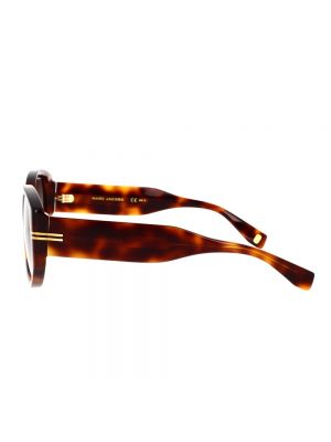 Gafas de sol con estampado leopardo Marc Jacobs marrón