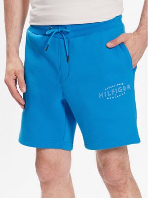 Pantaloncini sportivi Tommy Hilfiger blu