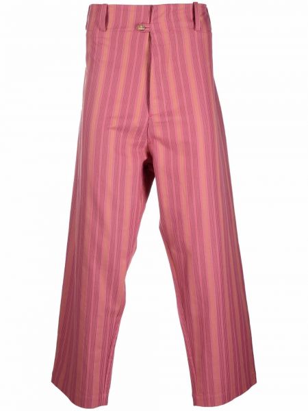 Pantalones rectos Vivienne Westwood rosa
