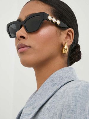 Okulary przeciwsłoneczne Swarovski czarne