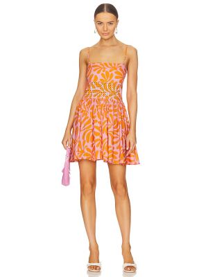 Sukienka mini Solid & Striped - Pomarańczowy