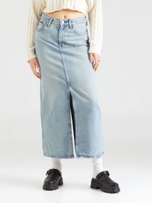Hviezdna džínsová sukňa G-star Raw modrá